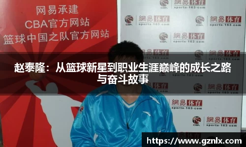 赵泰隆：从篮球新星到职业生涯巅峰的成长之路与奋斗故事
